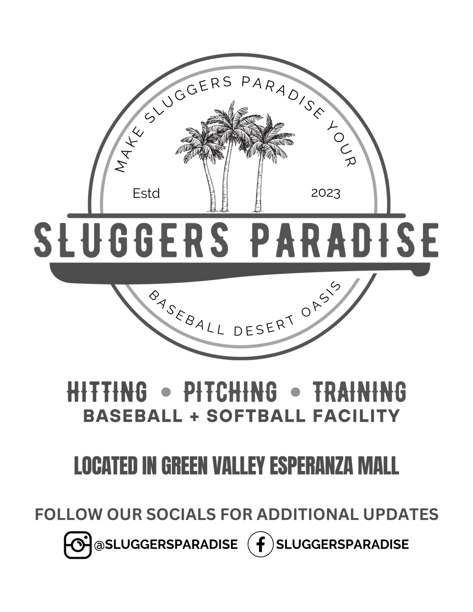 Sluggers Paradise Logo